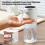 Automatic Foaming Soap Dispenser, 13 OZ Wall Mount Touchless Motion Sensor Foam Hand Dish Soap Dispenser 1