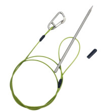 Spearfishing Fish Stringer for Handspear Speargun Live Fish 304 Stainless Steel Fish Needle Hook 100cm