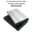 Caixa para HDD de 3,5 Polegadas USB 3.0 para  Gabinete para Disco Rígido Externo Adaptador para Leitor de Disco Rígido de Alta Velocidade Plugue 3