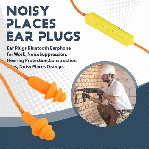 2PCS Ear Plugs  Headset for Work, Hearing Protection, Suitable for Construction Site and Noisy Environments 1