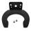2 Pcs Universal Wireless Microphone Hook Holder Stands Wall Hanger Rack Clip Clamp Brackets Wall Mounted 2