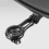 Bicycle Handlebar Computer Holder, Bike Stopwatch Mount, Speedometer Support - Adjustable Alloy Black 7