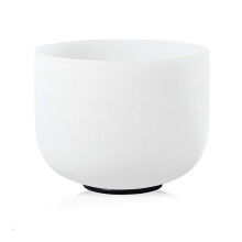 Kristall-Klangschale, 20,3 cm, 432 Hz, Tibetische Quarzschalen, Meditation, Yoga, Heilende Klänge, Spirituelles Chakra Durch Perkussion