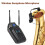 Microfono Wireless UHF True Diversity per Sassofono, per Tromba, Trombone, per Spettacoli Professionali Sul Palco. 3