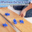 4 Pcs ABS Deck Spacer Tool 4 Thicknesses Deck Board Spacers(1/16in, 1/8in, 3/16in, 1/4in)  Deck Spacers 6