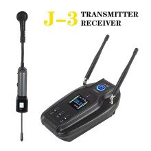 UHF True Diversity Wireless Saxophone Microphone Pickup for Sax Horn Trumpet Trombone Professional Stage Performance