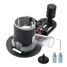 Router Slotting Locator for 65mm Trimming Machine Panel Cutting Compact Aluminum Scale Included