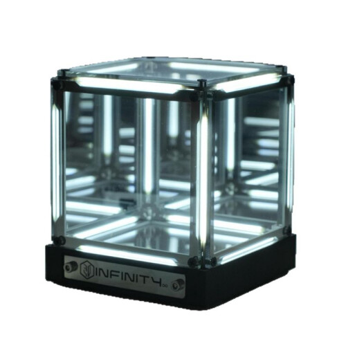 Electric Game Atmosphere Lamp Four-Dimensional Space Handheld Creat Abyss Ornament for Desktop Science Consumers,B