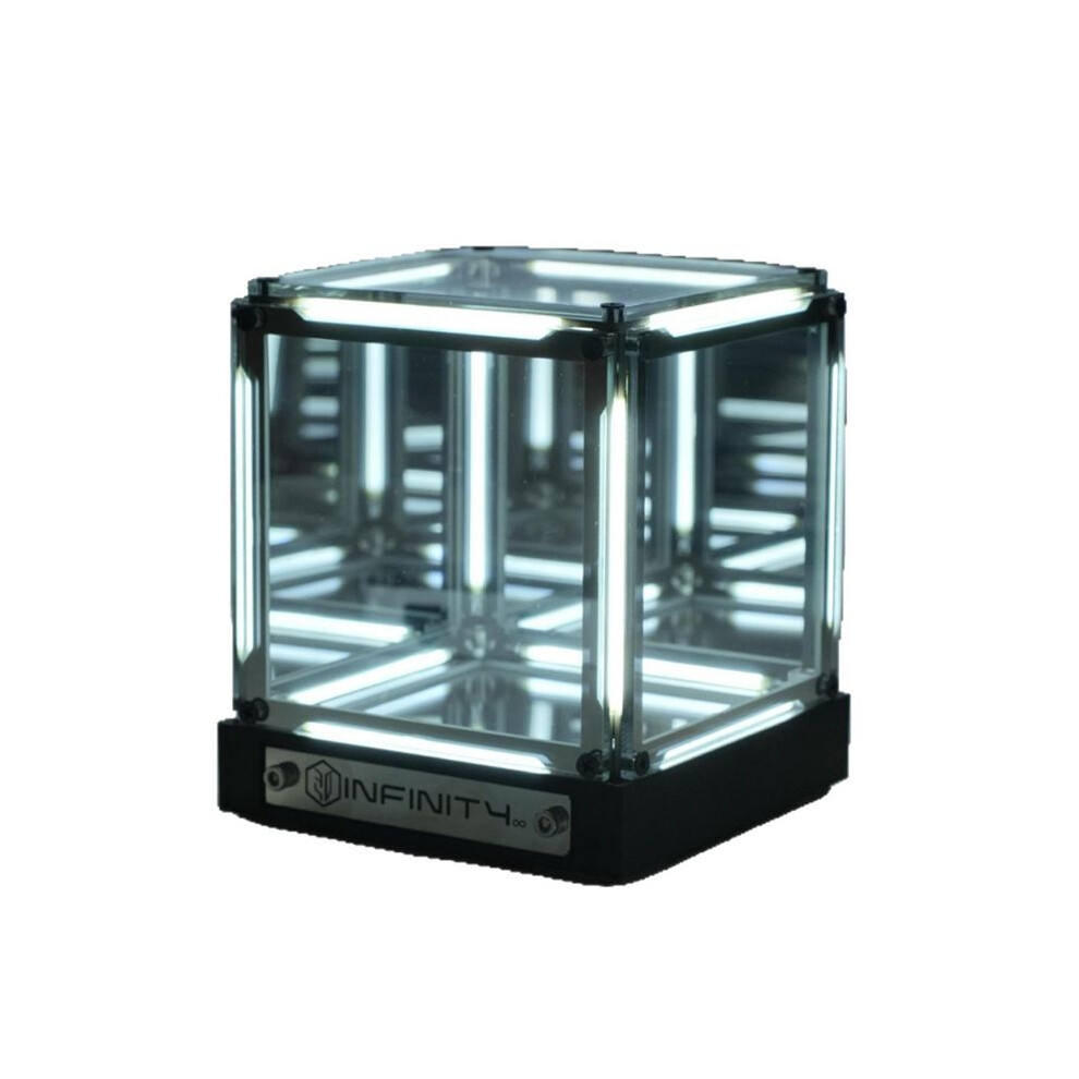 Electric Game Atmosphere Lamp Four-Dimensional Space Handheld Creat Abyss Ornament For Desktop Science Consumers,B Light 4714217915045
