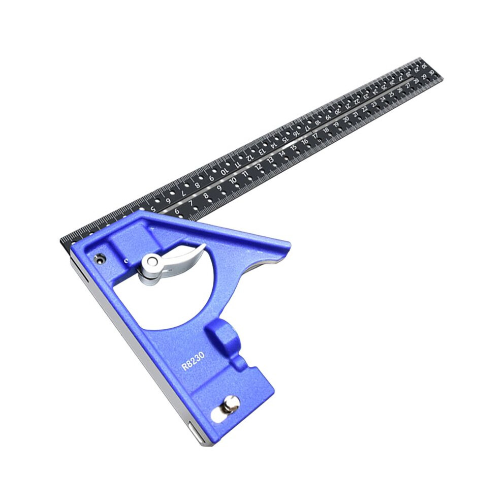 30Cm Precision Marking Right Angle Ruler Hole Angle Ruler Industrial Scribe Marking Gauge Draw A Circle Woodworking 6031929439316