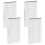 4Pack Dust Air Filter Replacement for  Models FV10VE1,FV-10VE1,FV10VEC1,FV-10VEC1,Projector Cartridge 1