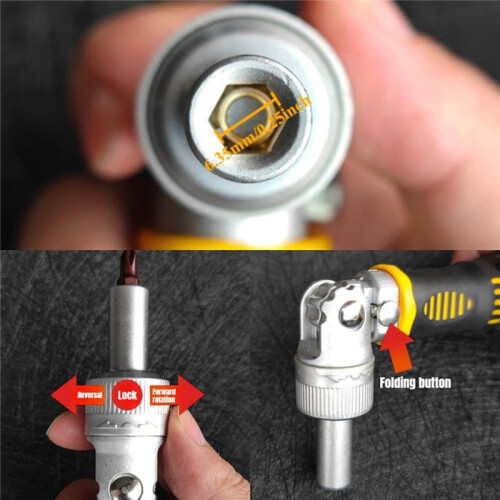 72-Tooth Ratchet Two-Way Screwdriver Set Bendable Labor-Saving Screwdriver Kit One-Word  Household Maintenance Tool 2