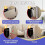 4Pack Dust Air Filter Replacement for  Models FV10VE1,FV-10VE1,FV10VEC1,FV-10VEC1,Projector Cartridge 6