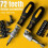 72-Tooth Ratchet Two-Way Screwdriver Set Bendable Labor-Saving Screwdriver Kit One-Word  Household Maintenance Tool 2