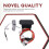 -0444 12V Digital Adjustable Thermostat Radiator Fan Temperature Controller 5
