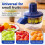 Electric Grape Peeling Machine, Automatic Small Fruit Garlic Peeler Machine, Rechargeable Fruit Peeler Machine Remover 3
