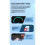 SSD de Estado Sólido M.2 Tipo C Interface USB 3.2 10 Gbps Protocolo Duplo NVMe/NGFF Caixa Externa USB3.2 Gabinete SSD M.2 6