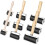 Pacote com 9 Rolos de Borracha Brayer de 1,4/2,4/4 Polegadas para Colagem, Impressão e Aplicação em Papéis de Parede 1