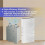 2Pack Dust Air Filter Replacement for  Models FV10VE1,FV-10VE1,FV10VEC1,FV-10VEC1,Projector Cartridge 2