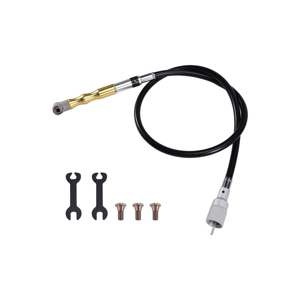 90 Degree Air Grinder Pneumatic Tool Grinder Grinding Polishing Tool Set Electric Grinder Transfer Replace 6032904586018