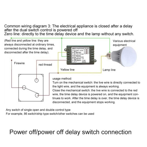 New AC 220V  Delay Relay Cycle Timer Control  Adjustable Timing Relay  Delay  Timing Relays 2