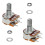 2-Pack B20K Control Board Speed Knob with Washer and Nut, Replacement Parts Compatible,Replacement Accessories 1