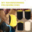 6 Inch Hand Sanding Blocks Rectangle and Mouse-Shaped Hook for Woodworking Hook Backing Sandpaper Holder 5Pcs 4