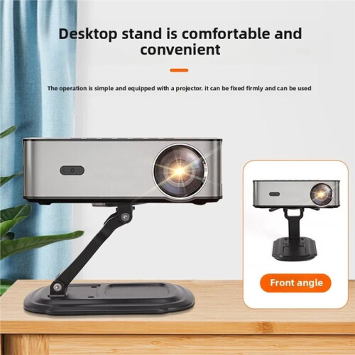 Support de Projecteur pour Bureau et Maison, Support de Charge pour Plafond, Support Mural, Support de Projecteur Réglable Multi-Scénarios. 2