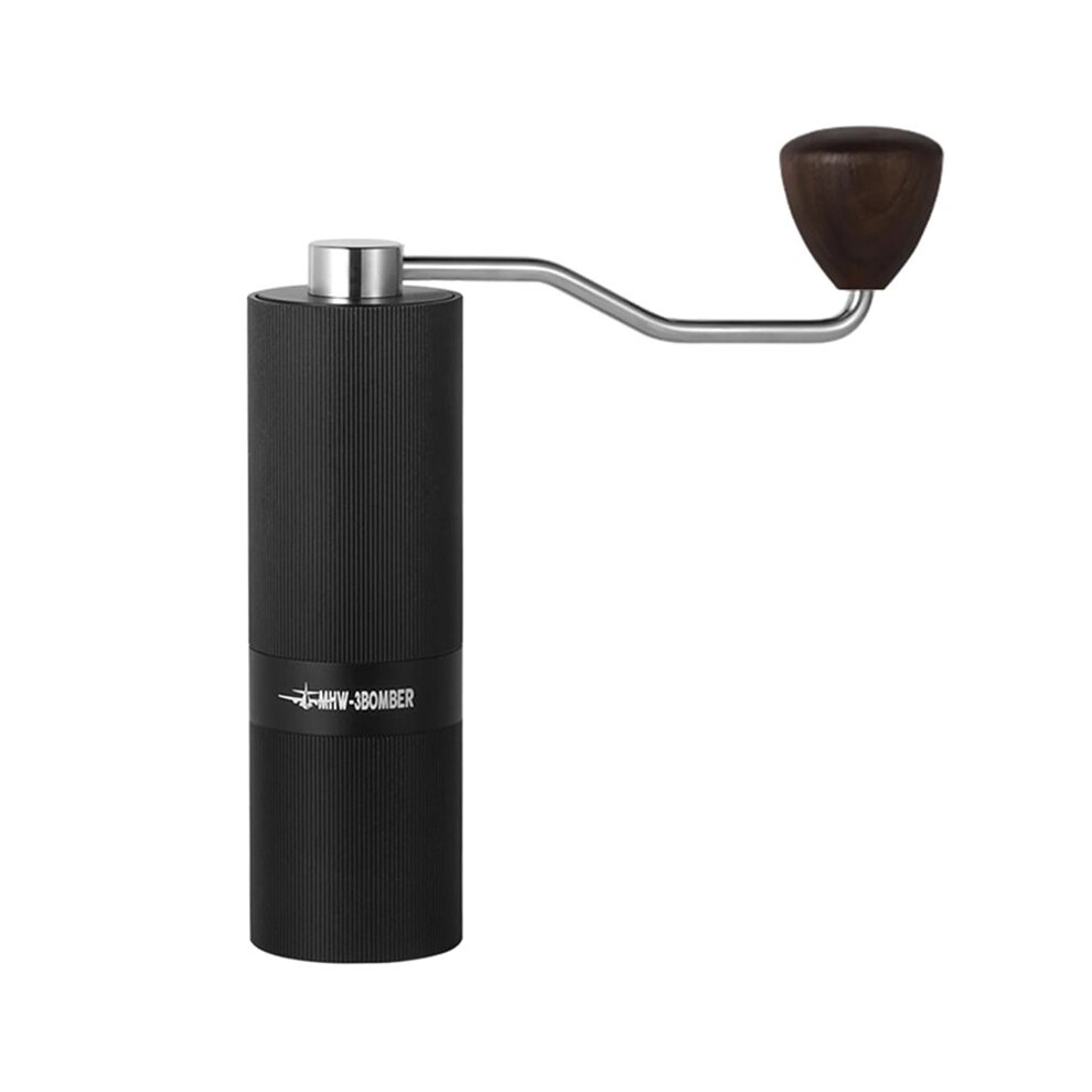 MHW-3BOMBER Manual Coffee Grinder Adjustable Settings 6 Angle Core Grinding Espresso Maker Titanium Coating Burr Tool