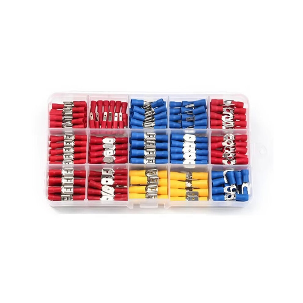 280Pcs Crimp Connectors, 2.8Mm 4.8Mm 6.3Mm Male And Female Spade Connector Kit, Crimp Terminals Electrical Connectors 6034163785706