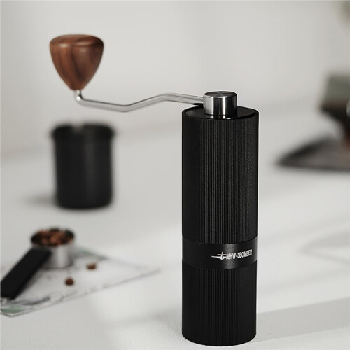 MHW-3BOMBER Manual Coffee Grinder Adjustable Settings 6 Angle Core Grinding Espresso Maker Titanium Coating Burr Tool 2