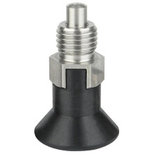 -Indexierkolben, Edelstahl-Federpositionierungsstift mit Knopf für Mechanische Baugruppen (MT635, M12)