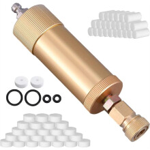 High Pressure PCP Air Filter Oil-Water Separator, 40MPa/5800Psi Inline Moisture Separator for Air Compressor Pump B