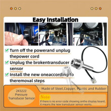 Replacement for Airless Paint 243222 Airless Pressure Transducer - Compatible with 390 395 490 495 595