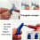 Model Scriber Tool Set with Scribing Needle&Triangular Scraper-Panel  Engraving Trimming Tool for Modeling Hobby 5