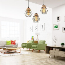 Industrial Pendant Lamp Shade, Small Vintage Boho Hanging Light Shades, for E27 Chandelier Wall Sconces Ceiling Hanging