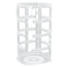 1 Espositore Girevole per Gioielli, Clip per Orecchini, Orecchini, Orecchini e Porta Collane.