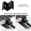10pcs Solar Panel End Clamp for Standard Unistrut, 30mm/35mm Solar Panel Brackets , Solar Panel Mounting Kit 5