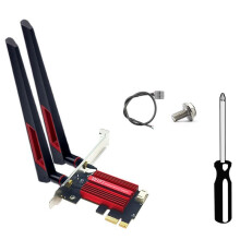 AX200 3000Mbps WiFi 6 PCI-E BT5.2 Dual Band 2.4G/5Ghz Gaming Wireless Card Adapter 802.11AX for Win 10/11 Desktop