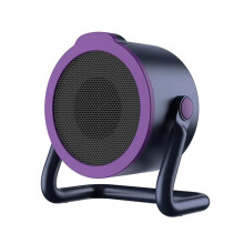 Riscaldatore Elettrico da Tavolo da 1000 W, Ventilatore Ad Aria Calda, Riscaldatore In Ceramica, Protezione Antiribaltamento per Uso Domestico,A Spina