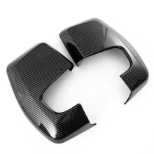Carbon Fiber Side Mirror Covers Rearview Mirror Caps for Transit Tourneo Custom 2012-2023