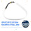 60CM Super Bright Sequential LED Flexible Daytime Running DRL Strip Tube Switchback Headlight White + Yellow 5