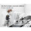 Paint Spray Machine Flashlight USB Rechargeable LED Variable Light Portable Car Paint Fill Light 9