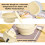 Round Foldable Bread Proofing Basket with Temperature Control Electric Silicone Banneton Sourdough Fermentation Bowl 6