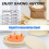 Round Foldable Bread Proofing Basket with Temperature Control Electric Silicone Banneton Sourdough Fermentation Bowl 5