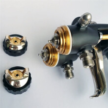 1.4mm Dual Chrome Pneumatic Sprayer for Professional Painting Double Nozzle