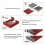 Compact Multi-Use Case Components - ZH007 MakerWorld Model for  3D Printing Cases Model Components Kit 3