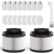 Vacuum Filter Replacement for Levoit LVAC-300 Cordless Stick Vacuum Cleaner, LSV-V202F-WUS,Motor Filters Foam Filters