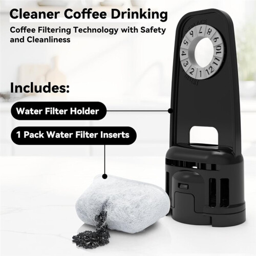 Water Filter Replacement & Water Filter Holder for  Espresso Machine, Accessories for  ES701 ES601 2