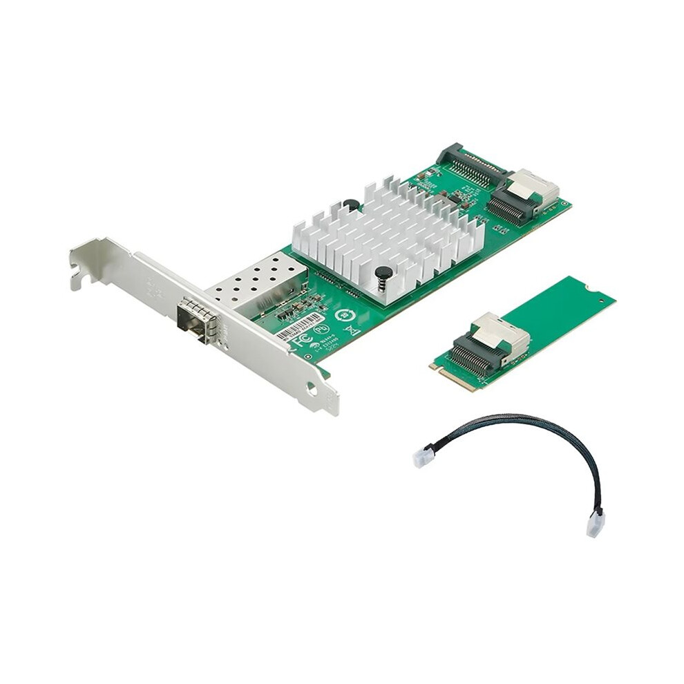 X520-Da1 M.2 10G Sfp+ Fiber Optic Single Port Network Card Jl82599en M Key 10Gbe Ethernet Adapter For Server Workstation 6033900287695